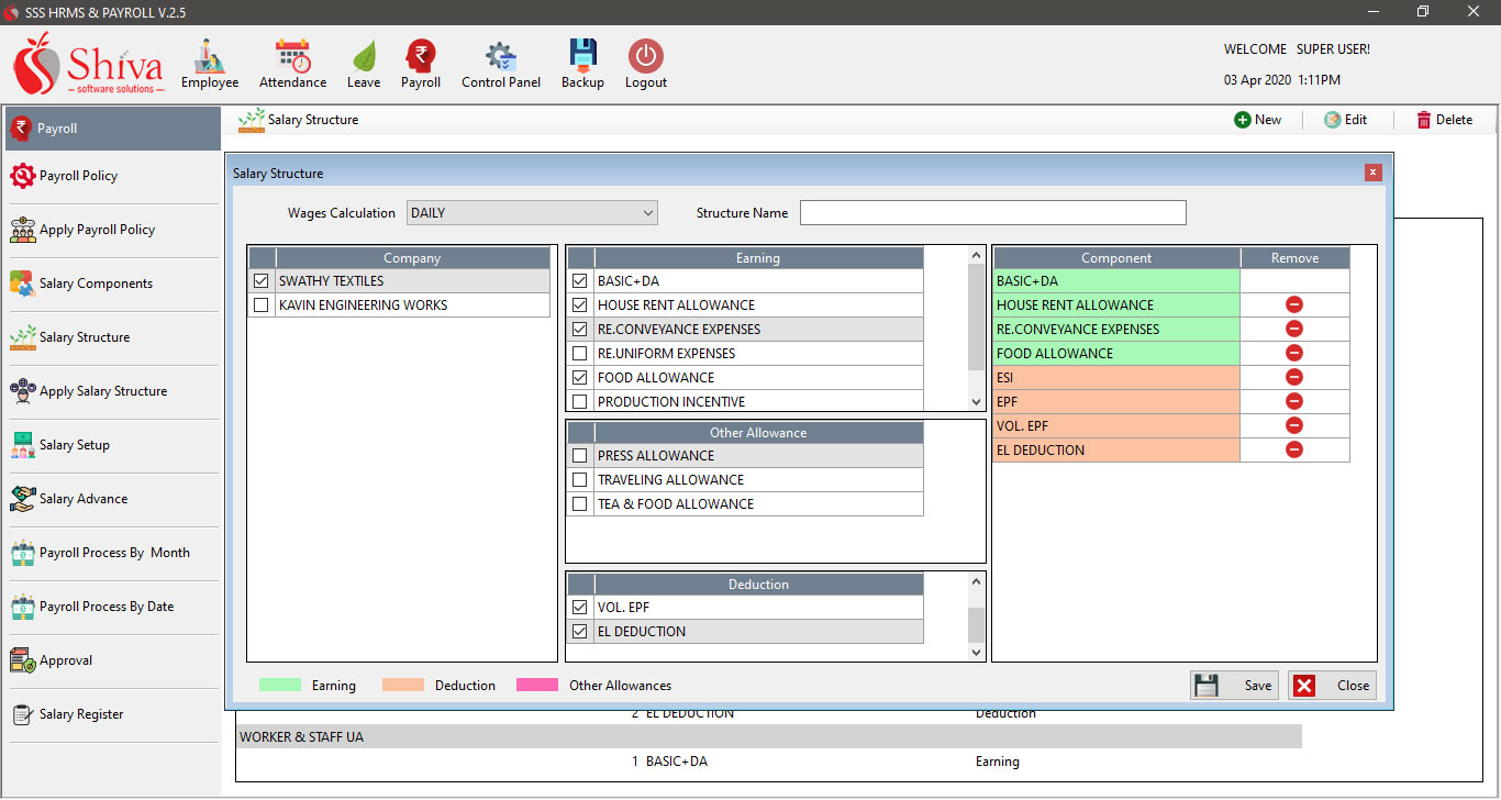 payroll-salary-structure